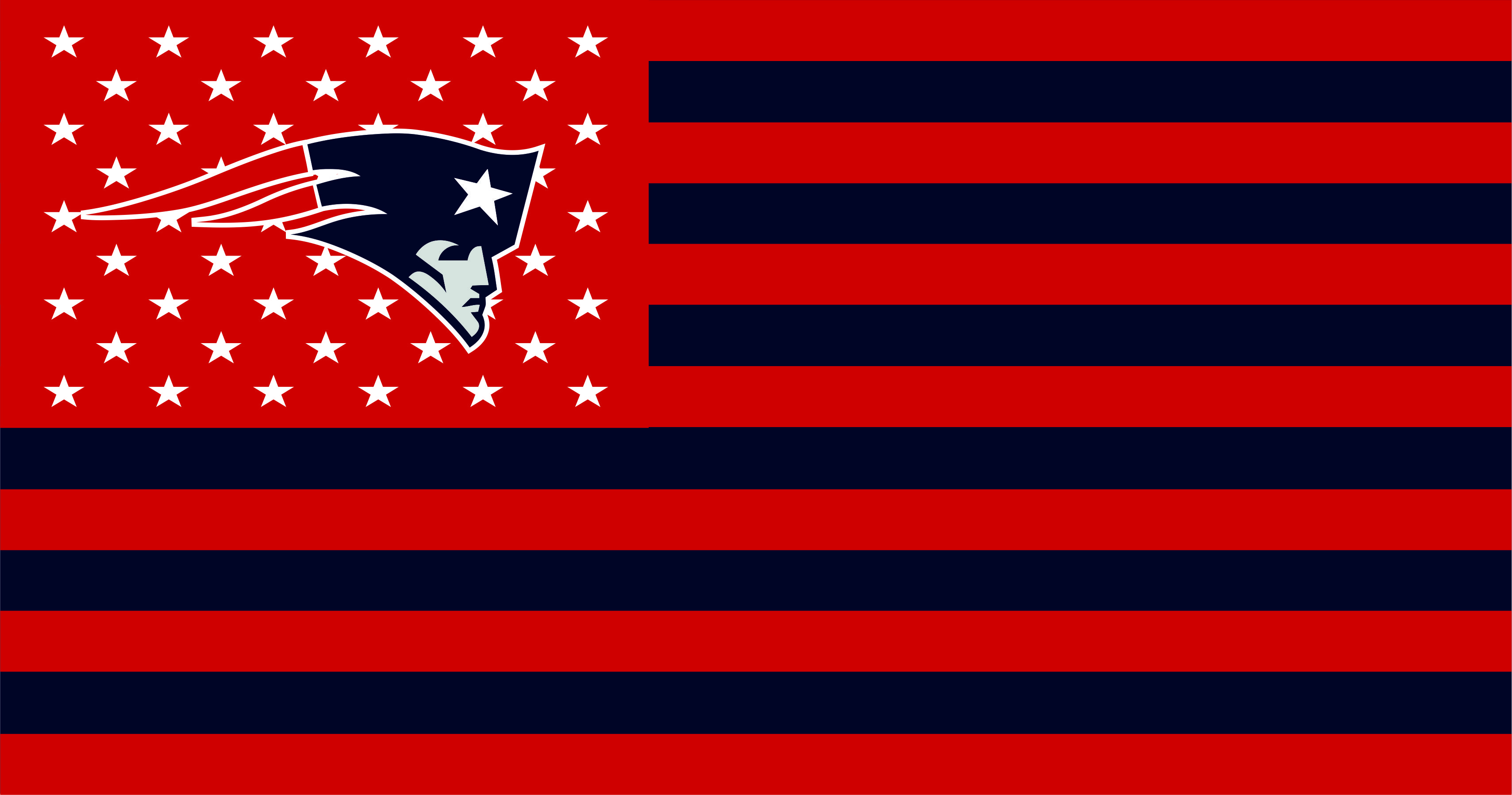 New England Patriots Flag001 logo vinyl decal